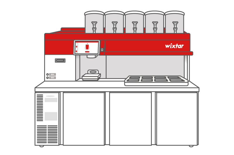 WiXtar智能奶茶機
