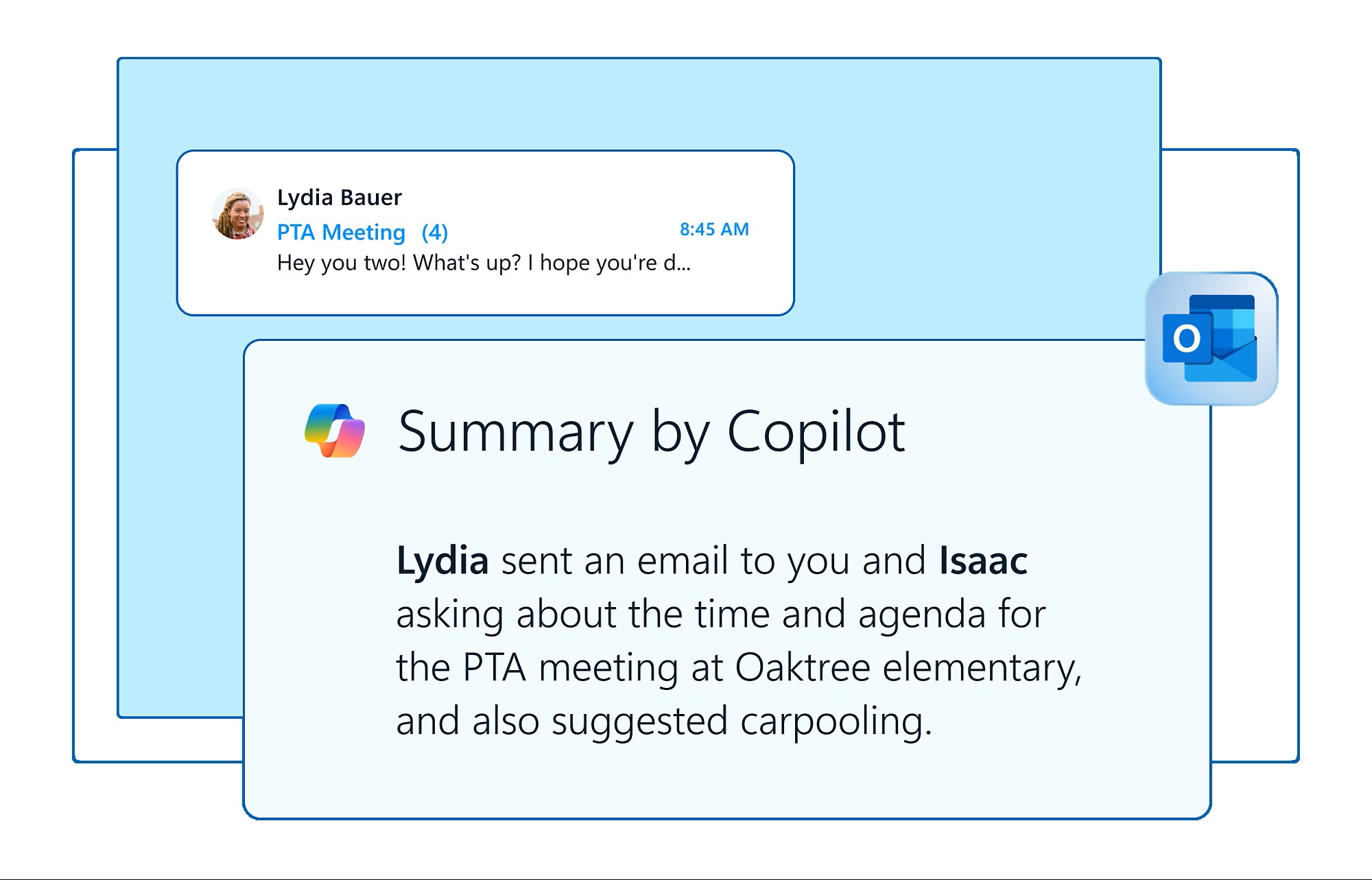 Copilot in Outlook — 郵件管理與回覆建議